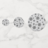 Confettis de fête FTF en nuances de gris clair (Derrière)