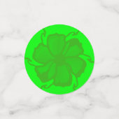 Confettis de fête FTF en vert (Petit recto)