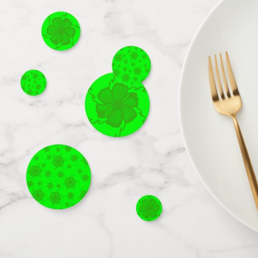 Confettis de fête FTF en vert (Groupe)