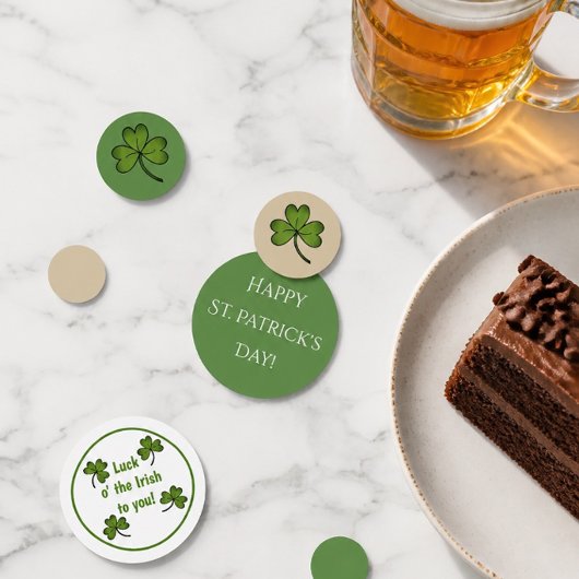 Confettis de la Saint-Patrick