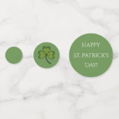 Confettis de la Saint-Patrick (Devant)