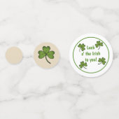 Confettis de la Saint-Patrick (Derrière)