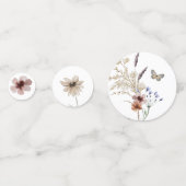 Confettis de Mariage Bohème (Devant)