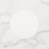 Confettis de mariage de luxe | Décoration de table (Petit recto)