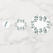 Confettis de mariage de verdure d'eucalyptus (Devant)