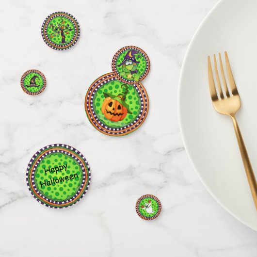 Confettis de table amusants pour Halloween (Groupe)