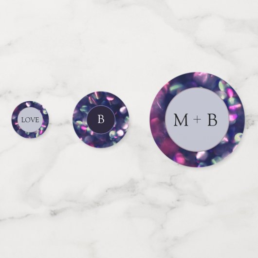 Confettis de table Berry Sparkle (Devant)