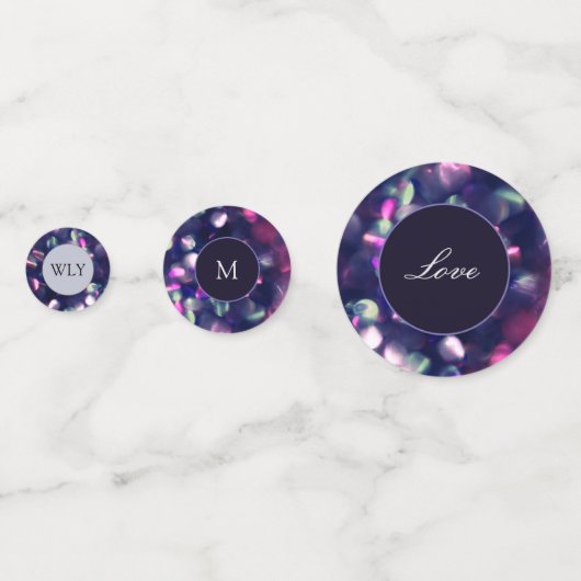 Confettis de table Berry Sparkle (Derrière)