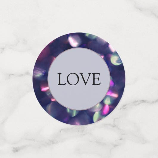 Confettis de table Berry Sparkle (Petit recto)