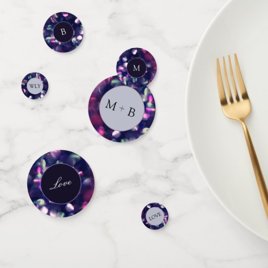 Confettis de table Berry Sparkle (Groupe)