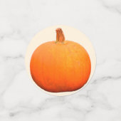 Confettis de table citrouilles de Thanksgiving (Petit recto)