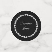 Confettis de table de mariage (Petit recto)