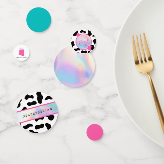 Confettis de table "Disco dans le désert" pour l'e (Groupe)