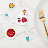 Confettis de table Doodle Monsters (Groupe)
