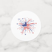 Confettis de table du 14 juillet (Petit recto)