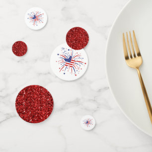 Confettis de table du 14 juillet