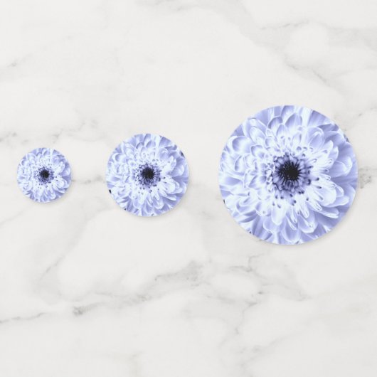 Confettis de table Fleur en fleurs (Derrière)