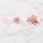 Confettis de table Fleurs roses pour une touche d' (Devant)