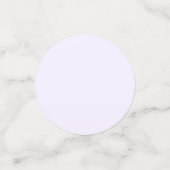 Confettis de table lavande éthéré - Dégradé doux (Petit recto)