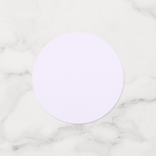 Confettis de table lavande éthéré - Dégradé doux (Petit recto)