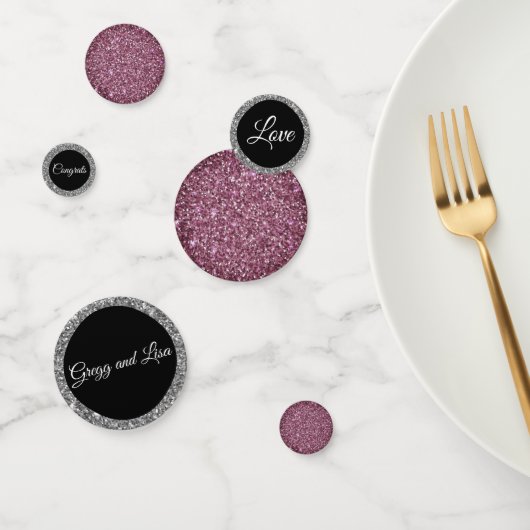 Confettis de table - Mélange de paillettes de mari (Groupe)