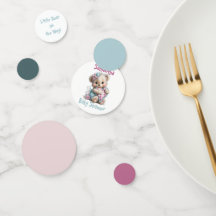 Confettis de table Ours en peluche Baby Shower