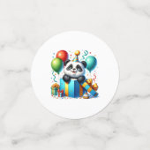 Confettis de table Panda Anniversaire (Petit recto)