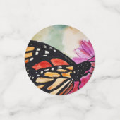 Confettis de table Papillon Monarch (Petit recto)