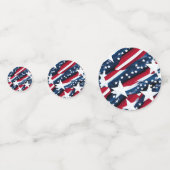 Confettis de table patriotiques (Devant)