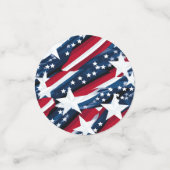 Confettis de table patriotiques (Petit recto)
