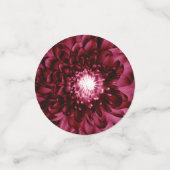 Confettis de table personnalisables floraux vin de (Petit recto)