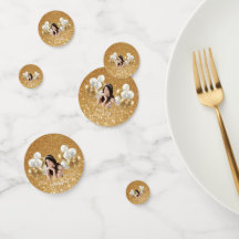 Confettis de table personnalisés pour anniversaire