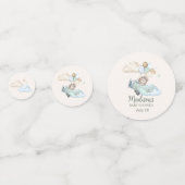 Confettis de table pour Baby Shower Ourson (Devant)
