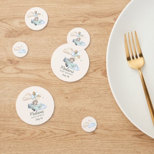 Confettis de table pour Baby Shower Ourson