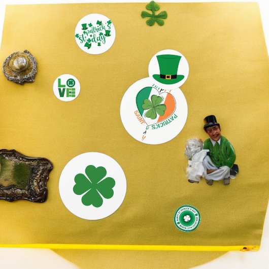 Confettis de table pour la Saint-Patrick