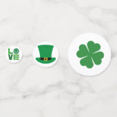 Confettis de table pour la Saint-Patrick (Derrière)