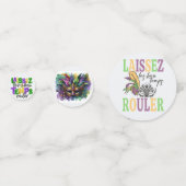 Confettis de table pour Mardi Gras (Devant)