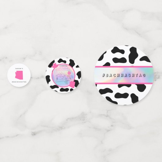 Confettis de table pour soirée Bach "Disco dans le (Derrière)