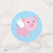 Confettis Décor de table de 1ère fête d'anniversaire (Petit recto)