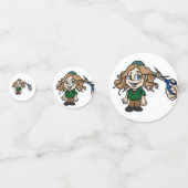 Confettis Décor des fournitures de partie Upsherin (Derrière)