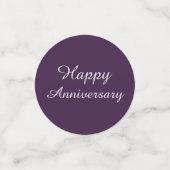 Confettis Décoration de la table du 50e anniversaire rose et (Petit recto)