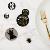 Confettis Décoration de table de fête d'Halloween arrangée (Groupe)