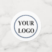 Confettis Décorations de la table de fête d'anniversaire Log (Petit recto)