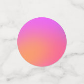 Confettis Dégradé tropical (Petit recto)