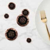 Confettis Dés RPG | Imaginaire cuivre Retro Tabletop PnP Gam (Groupe)