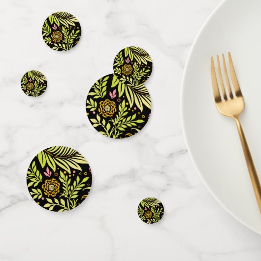 Confettis Design floral 18 (Groupe)