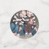 Confettis Design your own custom made personalized  (Petit recto)