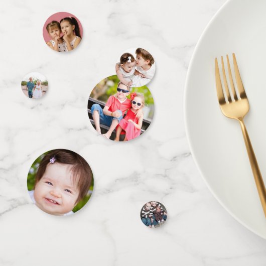 Confettis Design your own custom made personalized  (Groupe)