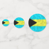 Confettis Dessin de peinture à l'huile Bahamas (Derrière)