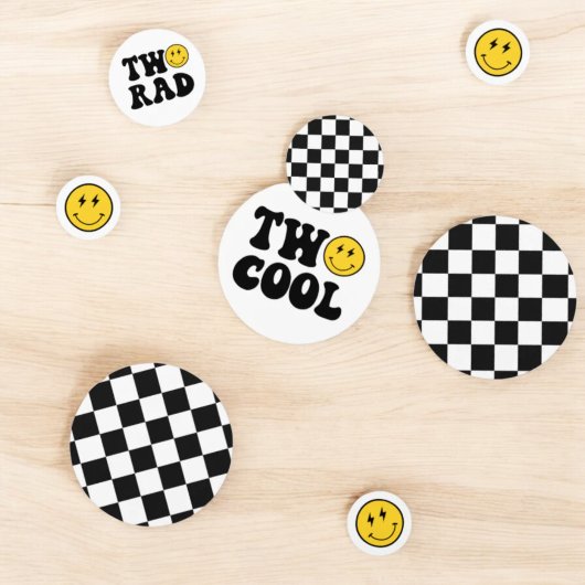 Confettis Deux Cool Boy Deuxième fête d'anniversaire